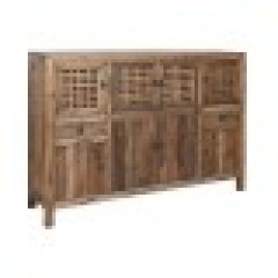 Бюфет Home ESPRIT Естествен 153 x 37 x 104 cm - Шкафове, Витрини, Модулни секции