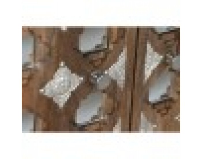 Бюфет Home ESPRIT Кафяв Черен Сребрист 150 x 38 x 80 cm