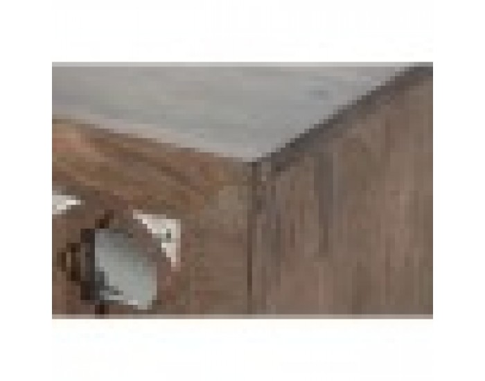 Бюфет Home ESPRIT Кафяв Черен Сребрист 150 x 38 x 80 cm