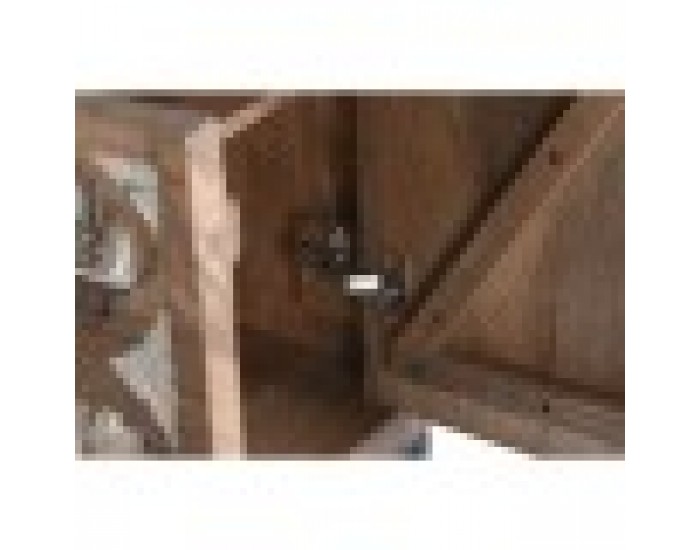 Бюфет Home ESPRIT Кафяв Черен Сребрист 150 x 38 x 80 cm