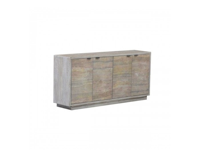 Бюфет Home ESPRIT Сив Камък Дърво манго 175 x 40 x 81 cm Бюфет Home ESPRIT Сив Камък Дърво манго 175 x 40 x 81 cm