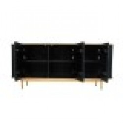 Бюфет DKD Home Decor Черен Tamm Дърво манго (177 x 45 x 75 cm) - Шкафове, Витрини, Модулни секции