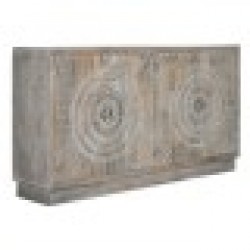 Бюфет Home ESPRIT Бял Дърво манго 180 X 40 X 96 cm - Шкафове, Витрини, Модулни секции