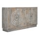 Бюфет Home ESPRIT Бял Дърво манго 180 X 40 X 96 cm Бюфет Home ESPRIT Бял Дърво манго 180 X 40 X 96 cm