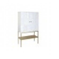 Бюфет DKD Home Decor Златен Метал Бял Дърво манго (91 x 44 x 152 cm) - Шкафове, Витрини, Модулни секции