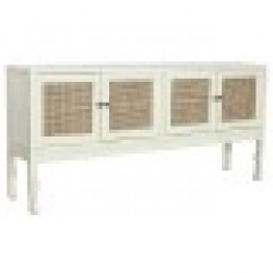 Бюфет Home ESPRIT Бял Естествен 180 x 40 x 85 cm - Шкафове, Витрини, Модулни секции