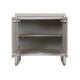 Бюфет Home ESPRIT Бял Дърво манго 82 x 45 x 195 cm Бюфет Home ESPRIT Бял Дърво манго 82 x 45 x 195 cm