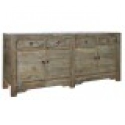 Бюфет Home ESPRIT Кафяв Естествен 200 x 48 x 90 cm - Шкафове, Витрини, Модулни секции