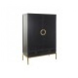 Шкаф DKD Home Decor Черен Златен 120 x 50 x 175 cm - Шкафове, Витрини, Модулни секции