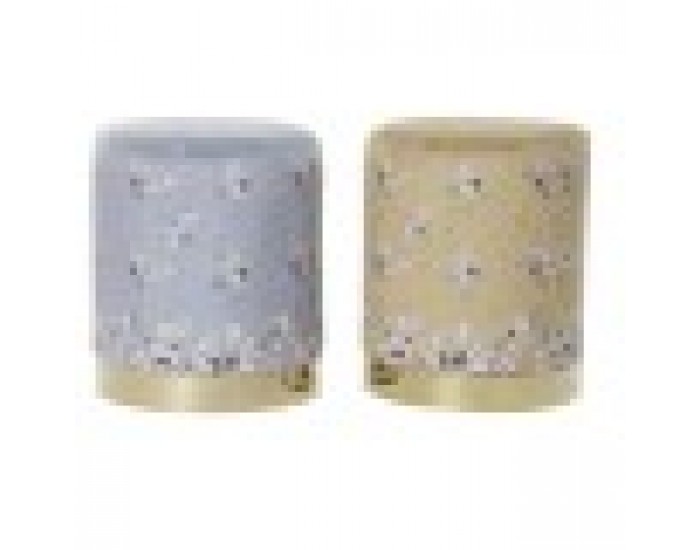 Cтепенки DKD Home Decor Сив Златен Метал полиестер Lind Ориенталски Горчица (32 x 32 x 38 cm) (2 броя) Cтепенки DKD Home Decor Сив Златен Метал полиестер Lind Ориенталски Горчица (32 x 32 x 38 cm) (2 броя)
