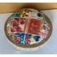 Помощна мебел DKD Home Decor Многоцветен полиестер Дърво манго (40 x 40 x 22,8 cm)