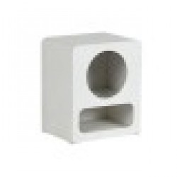 Нощно шкафче Home ESPRIT Бял Дървен MDF 40 x 30 x 48 cm - Нощни шкафчета