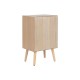 Нощно шкафче Home ESPRIT Естествен Дърво от пауловния Дървен MDF 42 x 34 x 70 cm