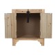 Нощно шкафче Home ESPRIT Черен Естествен Cмърч Дървен MDF 45 x 34 x 66 cm Нощно шкафче Home ESPRIT Черен Естествен Cмърч Дървен MDF 45 x 34 x 66 cm