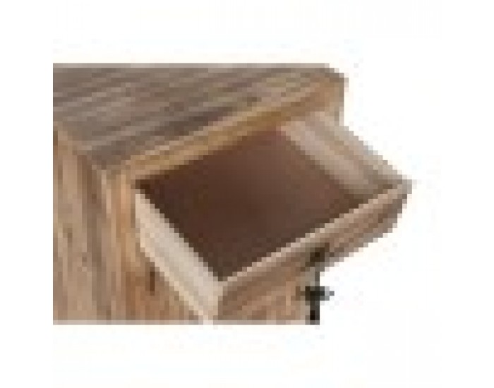 Нощно шкафче Home ESPRIT Черен Естествен Cмърч Дървен MDF 45 x 34 x 66 cm Нощно шкафче Home ESPRIT Черен Естествен Cмърч Дървен MDF 45 x 34 x 66 cm