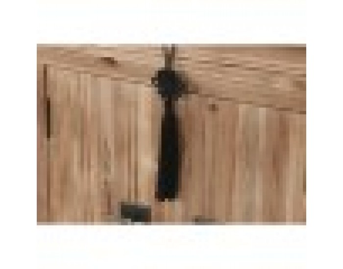 Нощно шкафче Home ESPRIT Черен Естествен Cмърч Дървен MDF 45 x 34 x 66 cm Нощно шкафче Home ESPRIT Черен Естествен Cмърч Дървен MDF 45 x 34 x 66 cm