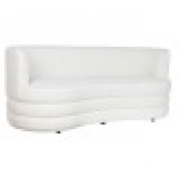 Фотьойл DKD Home Decor Бял 193 x 92 x 79 cm - Дивани