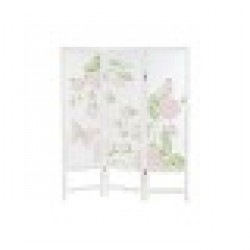 Параван DKD Home Decor, Дървен, Найлон, 150 x 2,5 x 180 cm - Електроуреди и Аксесоари за Всекидневната
