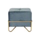 Табуретка DKD Home Decor 8424001850921 Син Многоцветен Златен Пяна Метал Дървен MDF 42 x 42 x 38 cm Табуретка DKD Home Decor 8424001850921 Син Многоцветен Златен Пяна Метал Дървен MDF 42 x 42 x 38 cm