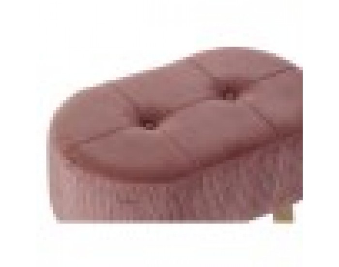 Табуретка DKD Home Decor Естествен Светло розово (60 x 35 x 36 cm) Табуретка DKD Home Decor Естествен Светло розово (60 x 35 x 36 cm)