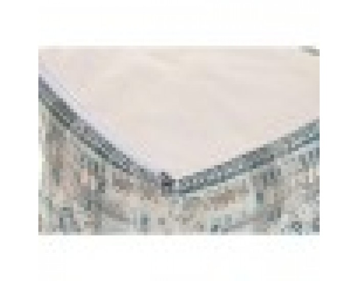 Табуретка DKD Home Decor Casablanca, Син, Памук, Ресни, 40 x 40 x 40 cm Табуретка DKD Home Decor Casablanca, Син, Памук, Ресни, 40 x 40 x 40 cm