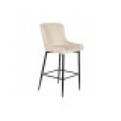 Табуретка DKD Home Decor Бежов Метал полиестер (58,5 x 48,5 x 96,5 cm) - Табуретки