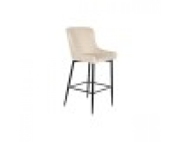 Табуретка DKD Home Decor Бежов Метал полиестер (58,5 x 48,5 x 96,5 cm)