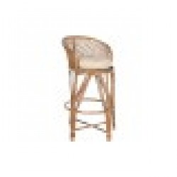 Табуретка Home ESPRIT Естествен 55 x 50 x 100 cm - Табуретки