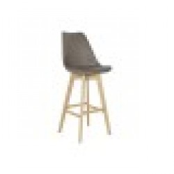 Табуретка DKD Home Decor 48,5 x 55 x 109 cm Сив Бук - Табуретки