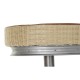 Табуретка DKD Home Decor Сребрист Метал Светло кафяв Pатан (44 x 41 x 82 cm) Табуретка DKD Home Decor Сребрист Метал Светло кафяв Pатан (44 x 41 x 82 cm)