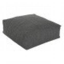 Пуф Home ESPRIT Сив 87 x 87 x 32 cm - Табуретки
