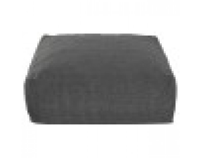 Пуф Home ESPRIT Сив 87 x 87 x 32 cm