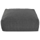 Пуф Home ESPRIT Сив 87 x 87 x 32 cm