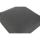 Пуф Home ESPRIT Сив 87 x 87 x 32 cm
