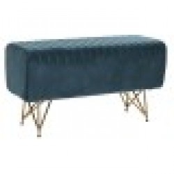 Табуретка DKD Home Decor цвят тюркоаз (90 x 31 x 47 cm) - Табуретки