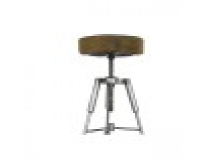 Табуретка Home ESPRIT Кафяв Сребрист Кожа Метал 39 x 39 x 57 cm Табуретка Home ESPRIT Кафяв Сребрист Кожа Метал 39 x 39 x 57 cm