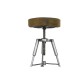 Табуретка Home ESPRIT Кафяв Сребрист Кожа Метал 39 x 39 x 57 cm Табуретка Home ESPRIT Кафяв Сребрист Кожа Метал 39 x 39 x 57 cm