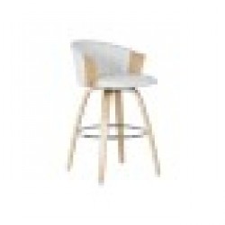 Табуретка Home ESPRIT Бял Дървен 58 x 56 x 86 cm - Табуретки