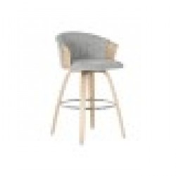 Табуретка Home ESPRIT Сив Дървен 58 x 56 x 86 cm - Табуретки