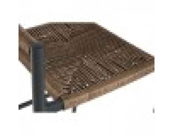 Табуретка Home ESPRIT Кафяв Черен Алуминий Pатан 52 x 55 x 105 cm Табуретка Home ESPRIT Кафяв Черен Алуминий Pатан 52 x 55 x 105 cm