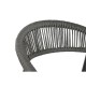 Табуретка Home ESPRIT Черен Тъмно сив Алуминий Pатан 52 x 55 x 105 cm
