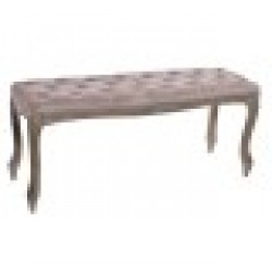 Табуретка DKD Home Decor, Розов, полиестер, каучук, 112 x 38 x 48 cm - Табуретки