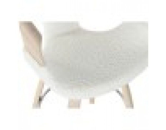 Табуретка Home ESPRIT Бял Дървен 55,5 x 52,5 x 92,5 cm