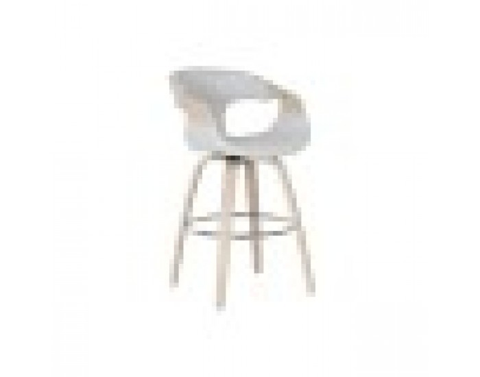 Табуретка Home ESPRIT Сив Дървен 55,5 x 52,5 x 92,5 cm