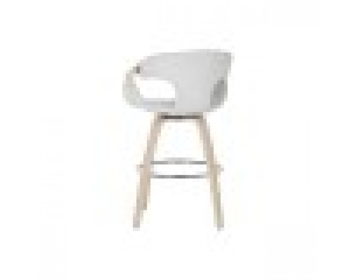 Табуретка Home ESPRIT Сив Дървен 55,5 x 52,5 x 92,5 cm
