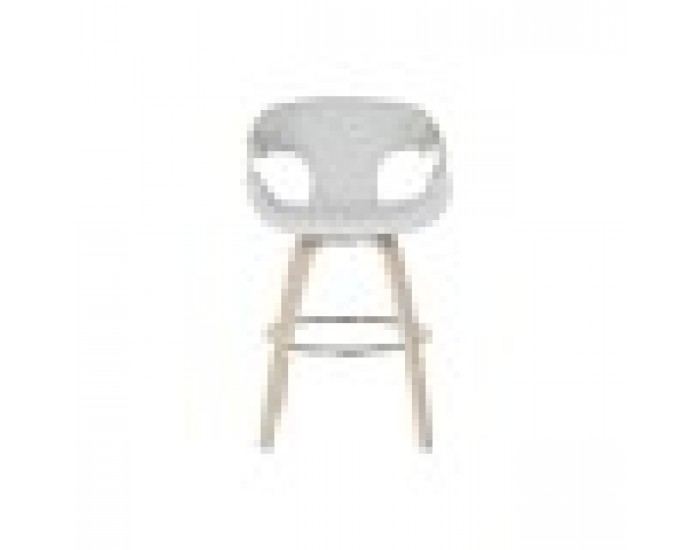 Табуретка Home ESPRIT Сив Дървен 55,5 x 52,5 x 92,5 cm