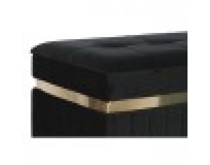 Табуретка DKD Home Decor Черен Златен Зелен Тъмно сив Дървен MDF 70 x 40 x 43 cm