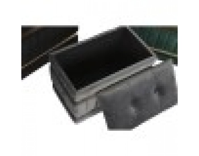 Табуретка DKD Home Decor Черен Златен Зелен Тъмно сив Дървен MDF 70 x 40 x 43 cm