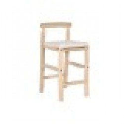 Табуретка DKD Home Decor Естествен Тик 50 x 50 x 102 cm - Табуретки