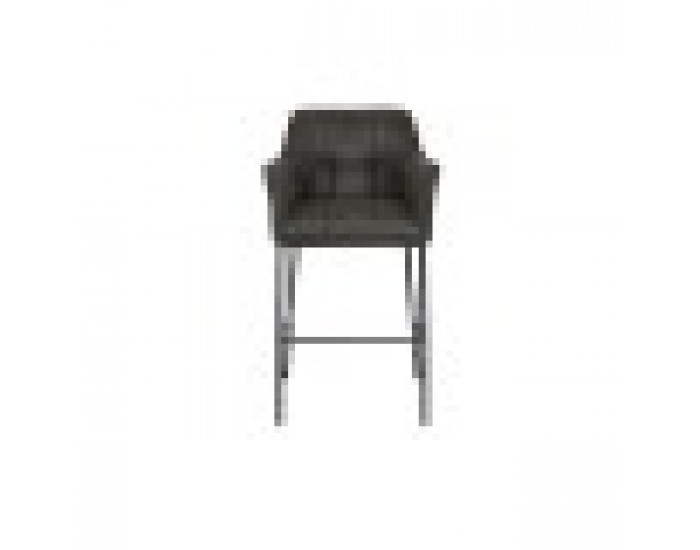 Табуретка DKD Home Decor Тъмно сив Метал 59 x 60 x 107 cm